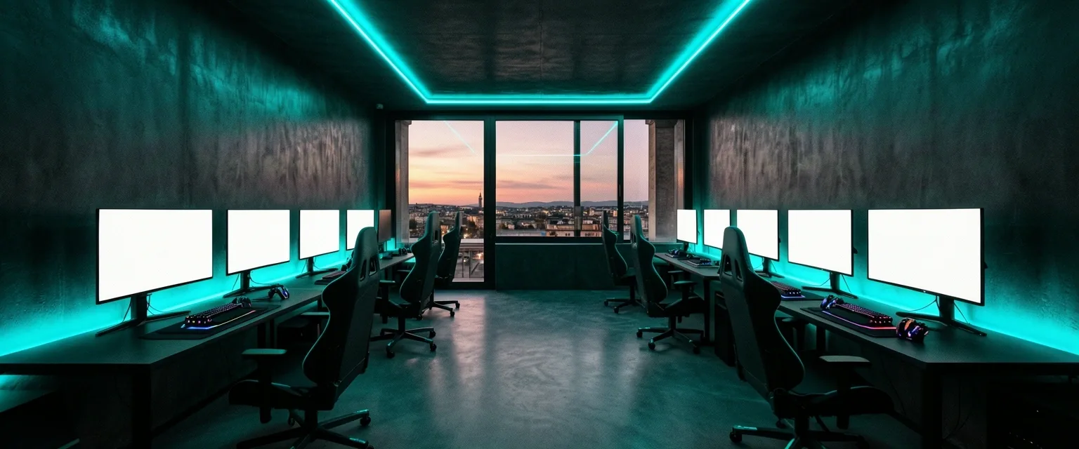 L'intérieur du lounge à Toulouse